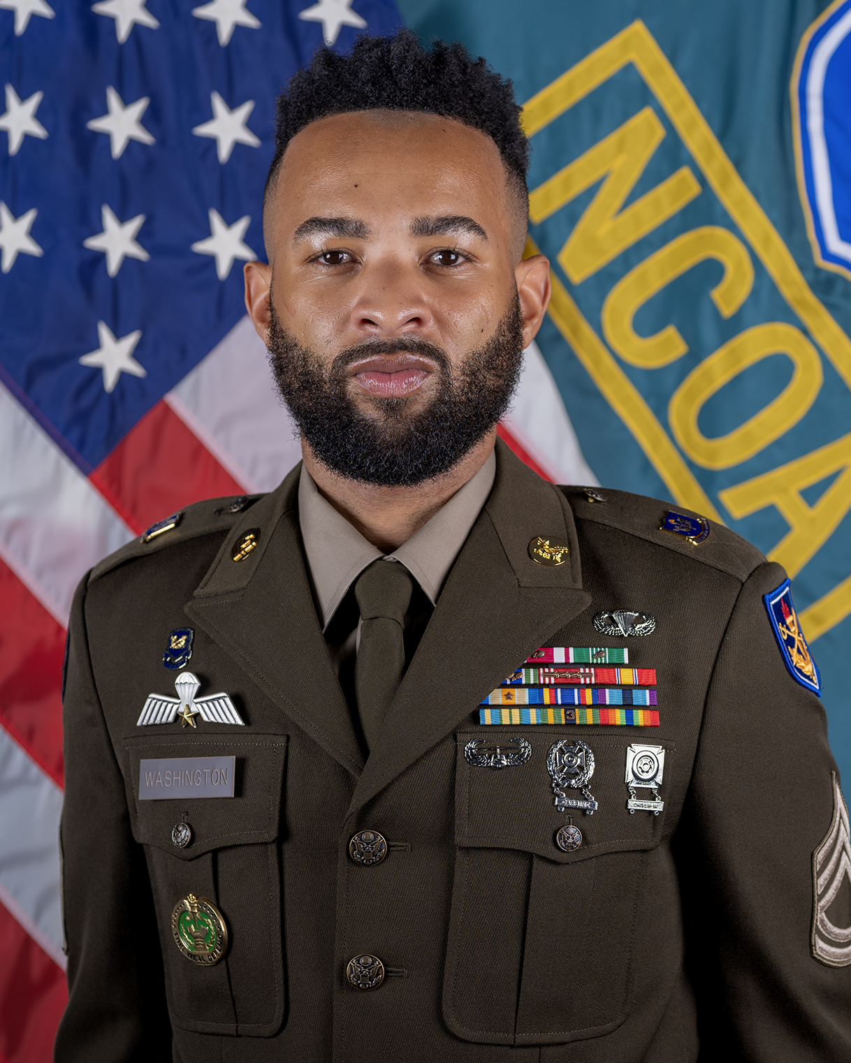 First Sergeant (1SG) Khiree Washington